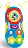 [264459] MULTIMEDIA, Telefoon, Bumba, blauw, uni, kunststof, +muziek, +activities, vanaf 0 maand