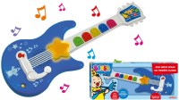 [289745] MUZIEKINSTRUMENT, Mijn eerste gitaar, Bumba, blauw/multikleur, uni, kunststof, +muziek, vanaf 12 maanden