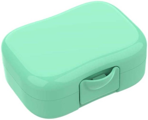 [382057] KOEKENDOOS, pastel uni green, groen, uni, kunststof