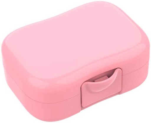 [382060] KOEKENDOOS, pastel uni pink, roze, uni, kunststof