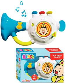 [408930] Bumba | Muziekinstrument Trompet Wit/Blauw+12m