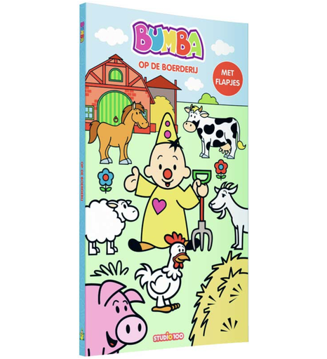 [457680] LEESBOEK, Op De Boerderij, Bumba, multikleur, Boek