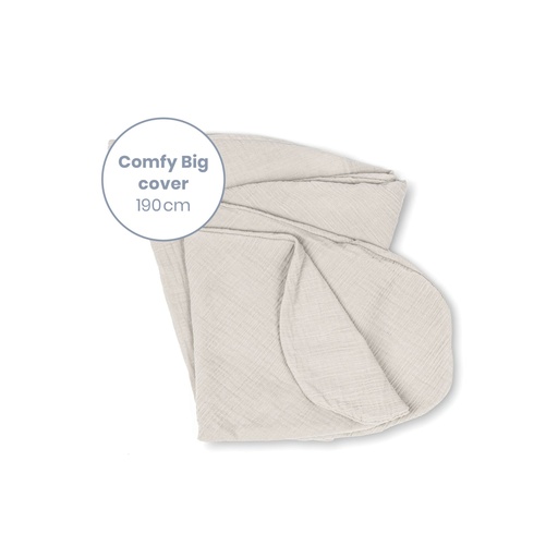 [453549] Doomoo | Positioneringskussenhoes Comfy Big Cover Tetra Almond 