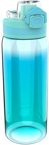 [458683] Lunch Buddies | Drinkfles Rainbow PVC Groen/Blauw 600ml