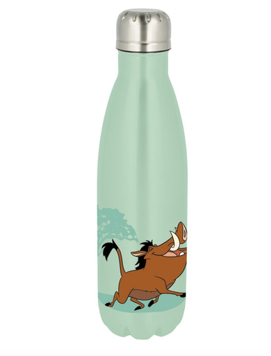 [469859] DRINKBEKER, 780 ml, Lion King, groen, Pumba, RVS, deksel, 1 stuk(s)