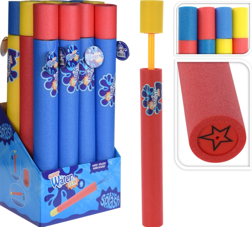 [351080] STRANDSPEELGOED, Waterspuiter, multikleur, geel/rood/blauw, uni, kunststof, vanaf 36 maanden