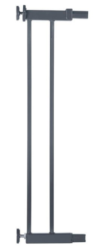 [408437] DEURHEK VERLENGSTUK, antraciet, lengte: 14 cm, metaal, voor deurhek Safety 1st Easy Close Metal, 1 stuk(s)
