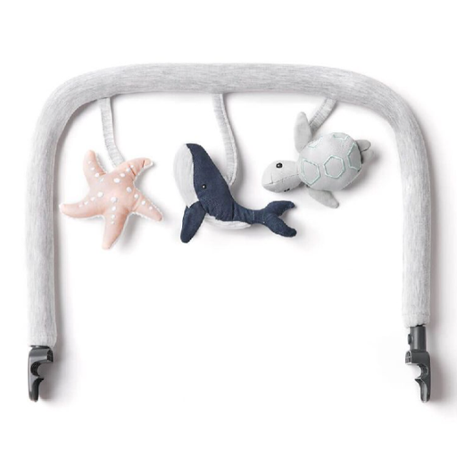 [450904] Ergobaby | Speelboog Evolve Bouncer Toy Bar Ocean Wonders Light Grey