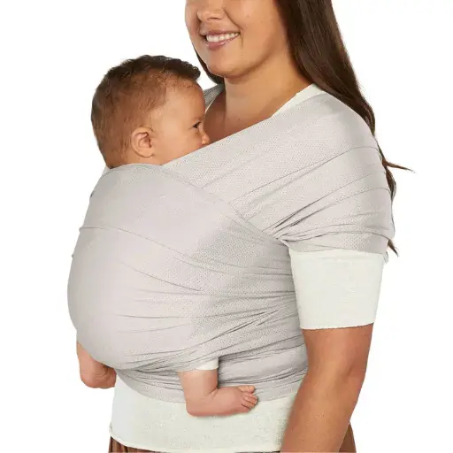 [481333] DRAAGDOEK, Aura Sustainable Mesh, soft grey, grijs, uni, viscose, 2023