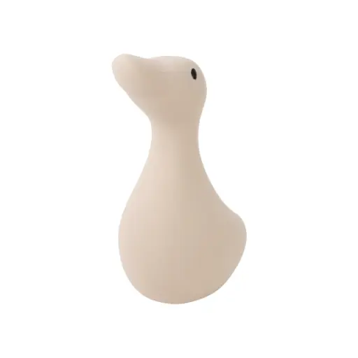 [473588] NACHTLAMP DRAADLOOS, Liva, beige, eend, 10x19cm, LED lampje, oplaadbaar via 20 uur, 2023