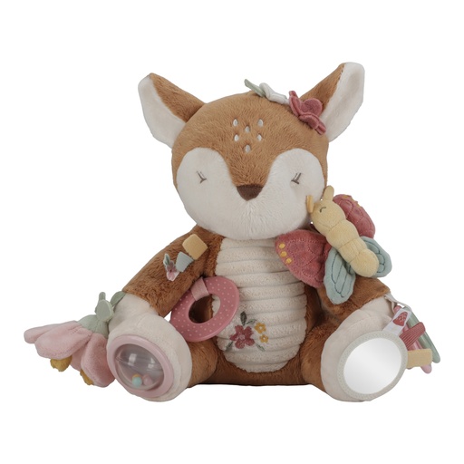 [490533] Little Dutch | Activiteitenknuffel Fairy Garden Hert Roze 25cm +0M