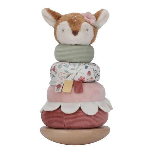 [490554] Little Dutch | Stapelpyramide Fairy Garden Tuimelstapelaar Roze +12m