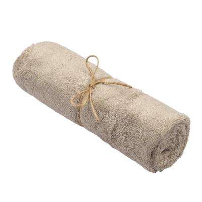 [420165] HANDDOEK, Timboo, Large, feather grey, grijs, uni, bamboe, 74x110cm, 90% bamboe/10% pol., 1 stuk
