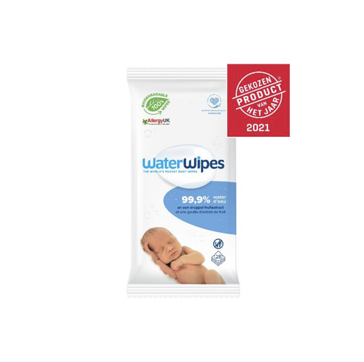 [500317] WaterWipes | Vochtige Doekjes Biologisch Afbreekbaar Travelpack 28st