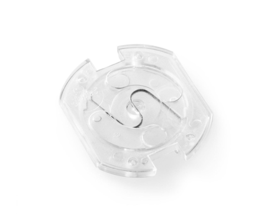 [500636] Jippie's draaistopcontact transparant 12 stuks