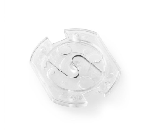 [500637] Jippie's draaistopcontact transparant 5 stuks