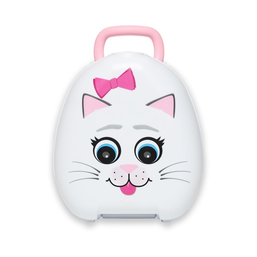 [344928] My Carry Potty | Wc-Potje Kat Wit/Roze
