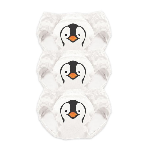 [500684] My Carry Potty | Oefenbroekje Pinguin My Little Training Pants Wit 18-24m 3-pack