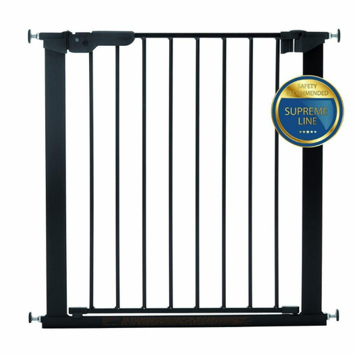 [500906] Baby Dan | Deurhek Asta Klemhek Metaal Zwart Zonder Verlengstukken 73,5-79,6 cm  