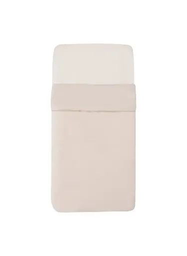 [502169] Witlof for Kids | Deken Velvet Rib Soft Sand Tuck-Inn 40x80cm 
