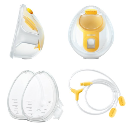 [502297] Hands-free collection cups - alle onderdelen