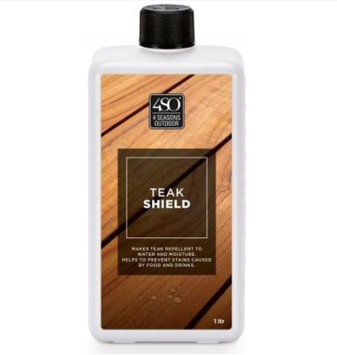 [327545] ONDERHOUDSPRODUCT, Teak shield, type: teakbeschermer, 1 l, water- en vuilafstotend, helpt vlekken voorkomen
