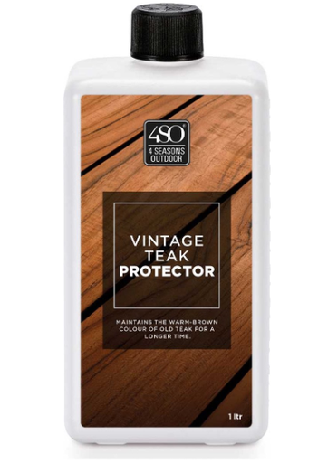 [365880] 4SO | Onderhoudsprodukt Vintage Teak Protector Type: Beschermer Behoud Langer de Bruine Kleur van Oud Teak 1L