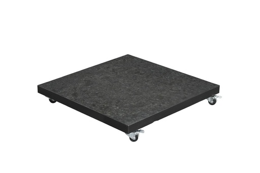 [399431] PARASOLVOET, Hawaii, 120 kg, royal anthracite, graniet, voor Hawaii- parasol, met 4 wielen