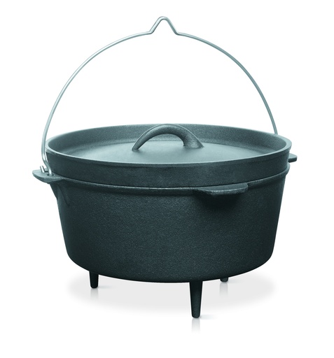 [104056] Barbecook | Pot Sudderpot Dutch Oven 3L 3-4 Personen Zwart 26x18.5cm