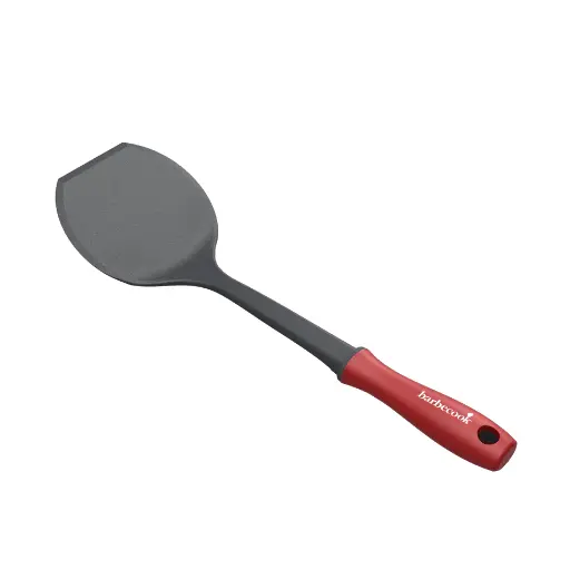[352617] BARBECUESPATEL, Plancha spatel, kunststof, rood handvat, antikras, geschikt voor Thermicore plancha/Victor