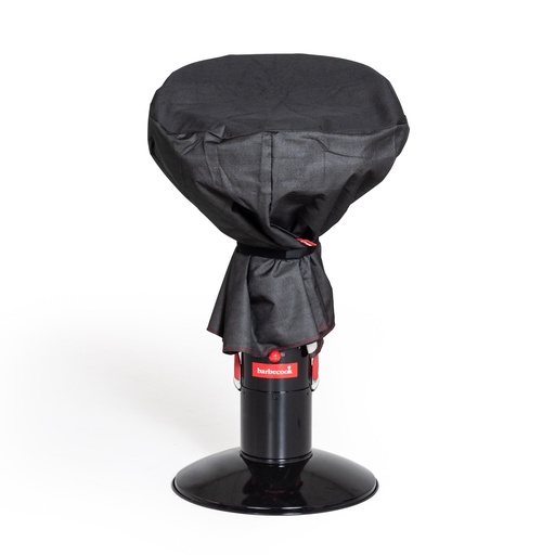 [380665] Barbecook | Afdekhoes Premium Polyester vr Houtskoolbarbecue Loewy Adam 50 Oskar M/L Zwart