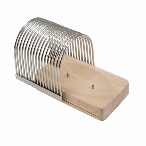[425889] Barbecook | Snijset Voor Aardappelen Hasselback Potato Chroom/Rubberhout 9,4x13,6x10,5cm