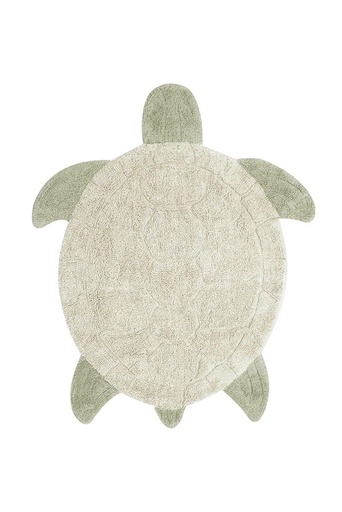 [480108] Lorena Canals | Kamertapijt Sea Turtle Zeeschildpad Figuur Katoen Wasbaar 30° 110x130 cm