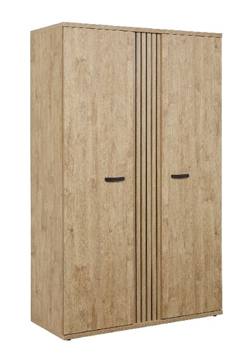 [481788] KAST, Camille, 2 deurs, Gold Oak, bruin, 125x200x53cm