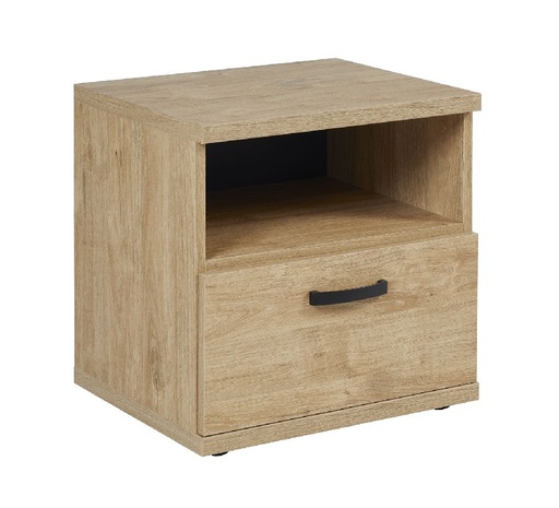 [481789] NACHTTAFEL, Camille, Gold oak, 52x52x44cm