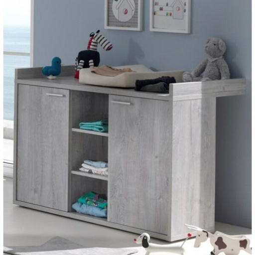 [332303] COMMODE, VIC, Ribbeck Eik, incl verdieper, 136x89x44cm