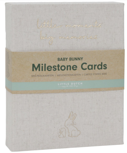 [485052] MIJLPAALKAARTEN, Mijn eerste jaar, Baby Bunny, 2024