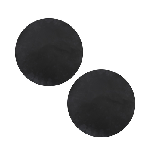 [444481] GRILLMAT, premium, zwart, 32 x 0.22 cm, rond, geschikt voor barbecue, 2 stuk