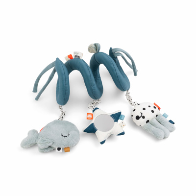 [447992] Done By Deer | Maxi-Cosi Hanger Sea Friends Activity Spiral Blauw
