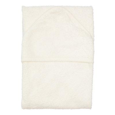 [453827] BADCAPE, Timboo, XXL, daisy white, wit, uni, bamboe, 95x95cm