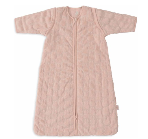 [510677] Sleeping Bag with Rem. Sleeves 70cm Miffy Jacquard Wild Rose