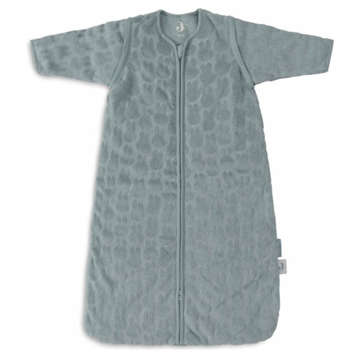 [510678] Sleeping Bag with Rem. Sleeves 70cm Miffy Jacquard Sea Green