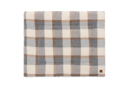 [510684] Playpen Mat 75x95cm Check Boucle