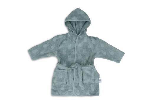 [510764] Jollein | Badjas Miffy Jacquard Sea Green Groen 3-4Y