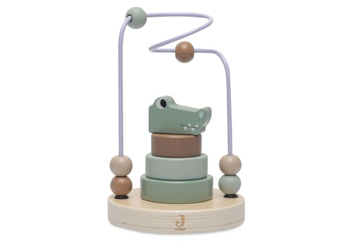 [510789] Jollein | Educatief Speelgoed Croco Spiraal Hout