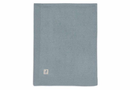 [510813] Blanket Cradle 75x100cm Cosy Knit Sea Green