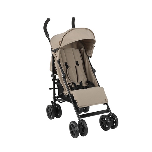 [479468] BUGGY, Fenn, sand, beige, zwart aluminium frame, zwenkwielen, +boodschappenm, vierwieler, 2024