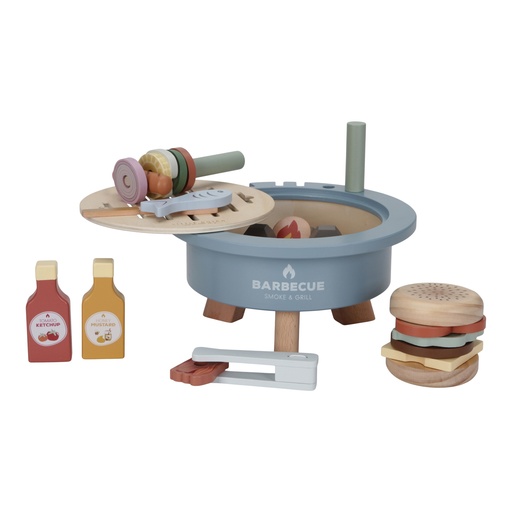 [485037] KEUKEN | HUISHOUDGEREI, Barbecue, multicolor, hout FSC, af 36M