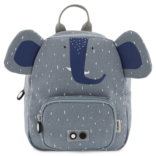 [343200] RUGZAK, Mrs Elephant new, blauw, uni, 23x31x10cm, School