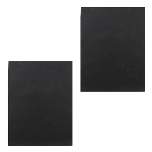 [402866] GRILLMAT, zwart, glasvezel, 40 x 33 x 0.2 cm, rechthoekig, voorkomt kleven aan barbecuerooster, 2 stuk(s), per set